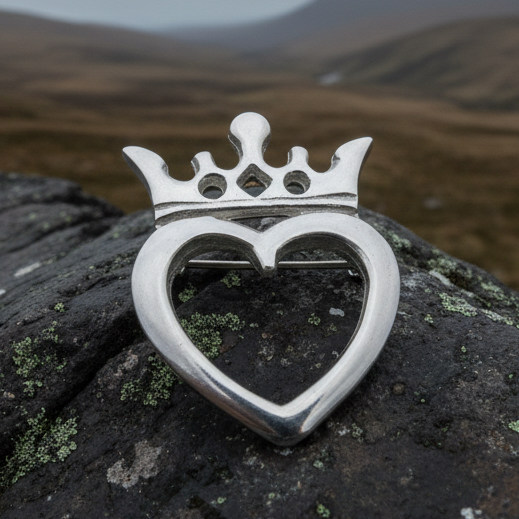 Royal Mile Luckenbooth Brooch - Handmade in Scotland – Celtic
