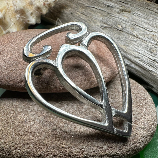 Claire Luckenbooth Brooch - Handmade in Scotland