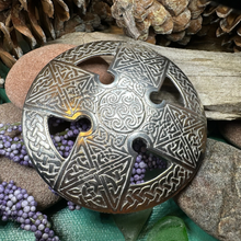 Load image into Gallery viewer, Bold Celtic Cross Brooch