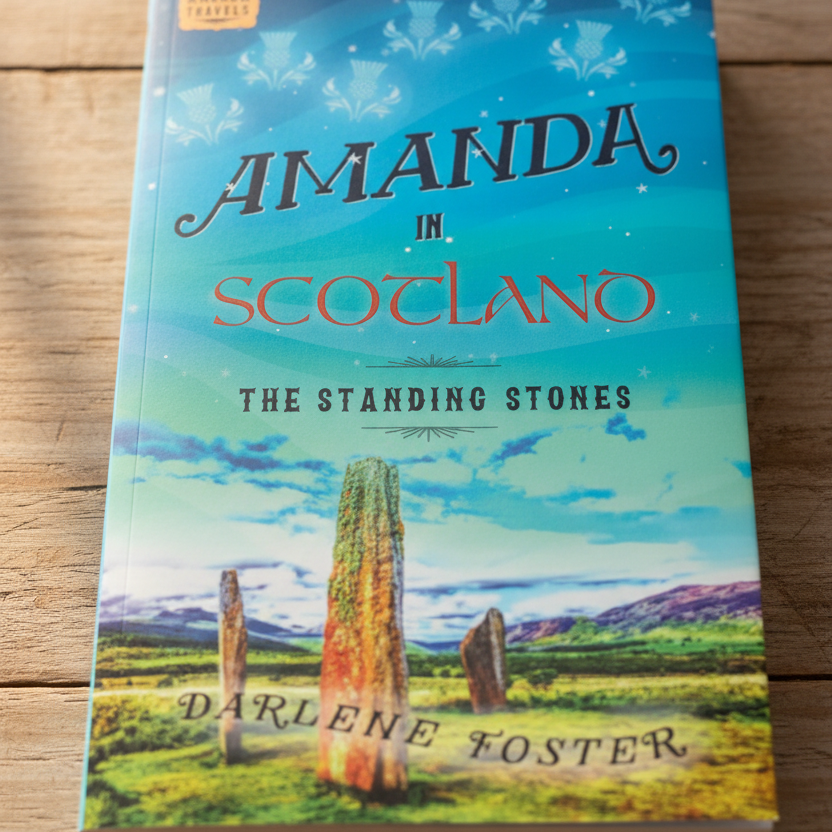 Amanda in Scotland: The Standing Stones - Paperback