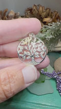 Load and play video in Gallery viewer, Tree of Life Necklace, Celtic Jewelry, Irish Pendant, Tree Jewelry, Mom Gift, Anniversary Gift, Bridal Jewelry, Graduation Gift, Wife Gift
