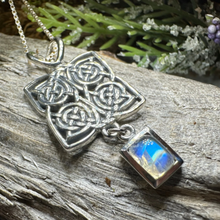 Load image into Gallery viewer, Neve Celtic Knot Necklace