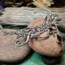 Load image into Gallery viewer, Aife Goddess Celtic Knot Necklace
