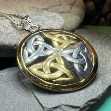 Load image into Gallery viewer, Four Triquetra Knot Necklace
