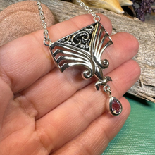 Load image into Gallery viewer, Aina Celtic Amethyst Necklace