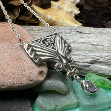Load image into Gallery viewer, Aina Celtic Amethyst Necklace