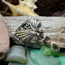 Load image into Gallery viewer, Aina Celtic Amethyst Necklace