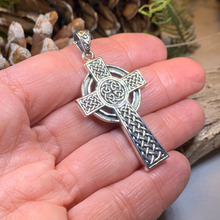 Load image into Gallery viewer, Macaille Celtic Cross Necklace