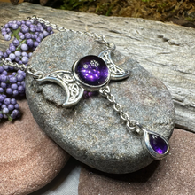 Load image into Gallery viewer, Celtic Moon Necklace