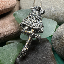 Load image into Gallery viewer, Feis Irish Dancer Necklace