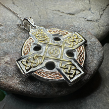 Load image into Gallery viewer, Bellavary Celtic Cross Necklace
