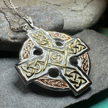 Load image into Gallery viewer, Bellavary Celtic Cross Necklace
