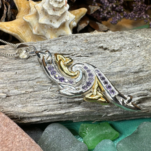 Load image into Gallery viewer, Mystic Trinity Knot Necklace