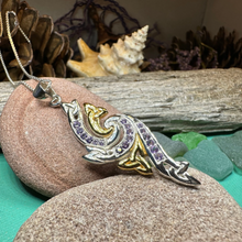 Load image into Gallery viewer, Mystic Trinity Knot Necklace