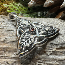 Load image into Gallery viewer, Oak Ash Thorn Trinity Knot Necklace