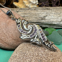 Load image into Gallery viewer, Mystic Elegance Trinity Knot Necklace