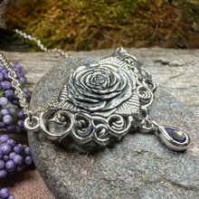 Load image into Gallery viewer, Wild Irish Rose Necklace