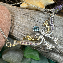 Load image into Gallery viewer, Kenndra Trinity Knot Necklace