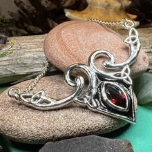 Load image into Gallery viewer, Meegan Trinity Knot Necklace