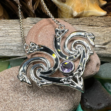 Load image into Gallery viewer, Marsaili Trinity Knot Necklace