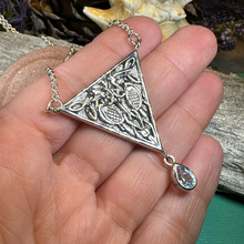 Load image into Gallery viewer, Kells Celtic Birds Necklace