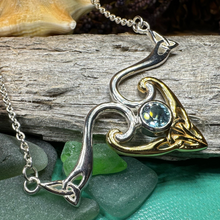 Load image into Gallery viewer, Koribella Trinity Knot Necklace