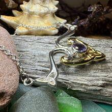 Load image into Gallery viewer, Koribella Trinity Knot Necklace