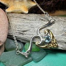 Load image into Gallery viewer, Koribella Trinity Knot Necklace