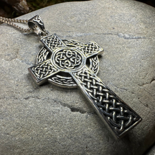 Load image into Gallery viewer, Kilcairn Celtic Cross Necklace