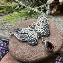 Load image into Gallery viewer, Celtic Butterfly Necklace