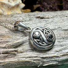 Load image into Gallery viewer, Celtic Yin Yang Necklace