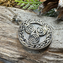 Load image into Gallery viewer, Adalgard Celtic Spiral Necklace