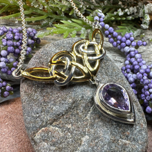 Load image into Gallery viewer, Celtic Double Knot Necklace