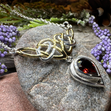 Load image into Gallery viewer, Celtic Double Knot Necklace