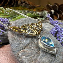 Load image into Gallery viewer, Celtic Double Knot Necklace