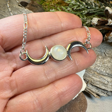 Load image into Gallery viewer, Nialla Triple Moon Necklace
