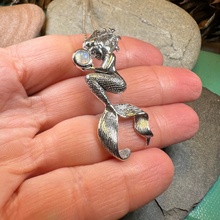 Load image into Gallery viewer, Moonstone Mermaid Necklace