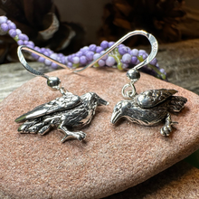 Load image into Gallery viewer, Morgana Raven Earrings
