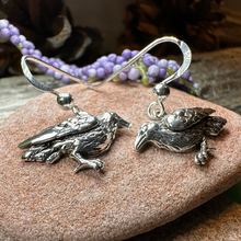 Load image into Gallery viewer, Morgana Raven Earrings