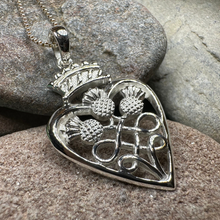 Load image into Gallery viewer, Luckenbooth Thistle Necklace
