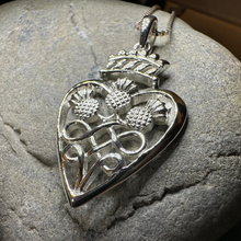 Load image into Gallery viewer, Luckenbooth Thistle Necklace