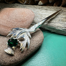 Load image into Gallery viewer, Aura Celtic Thistle Kilt Pin