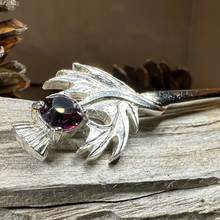 Load image into Gallery viewer, Aura Celtic Thistle Kilt Pin