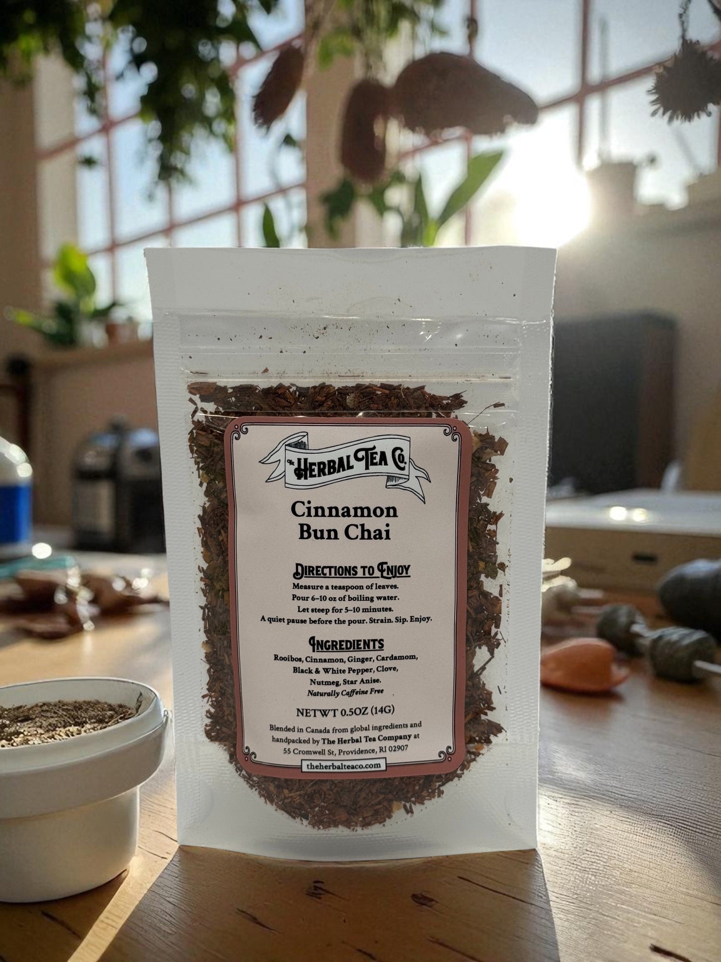 Cinnamon Bun Chai Herbal Tea - Naturally Caffeine Free