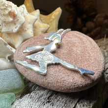 Load image into Gallery viewer, Silver Irish Dancer Necklace