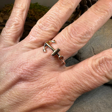 Load image into Gallery viewer, Rose Gold Hope Anchor Ring