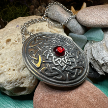 Load image into Gallery viewer, Warrior Queen Celtic Knot Necklace