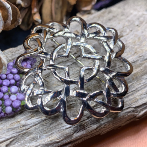 Four Marys Celtic Knot Brooch - Handmade in Scotland