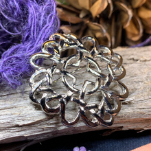 Load image into Gallery viewer, Four Marys Celtic Knot Brooch