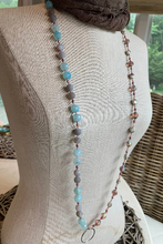 Load image into Gallery viewer, Starfire Moonflower Long Necklace